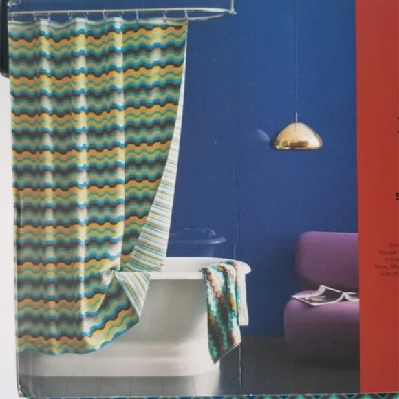 Missoni shower curtain new - Picture 9 of 11